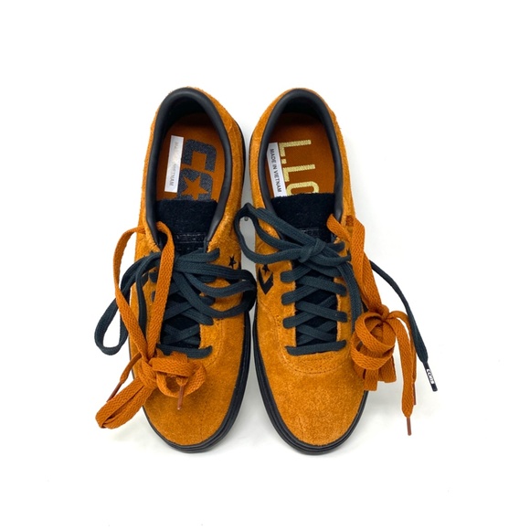 💖MEGA SALE💖Converse CONS Louie Lopez Pro Low Top Orange Suede Women's 170713C - Picture 5 of 11